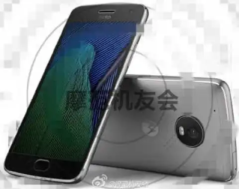 Motorola Moto G5 Plus leaks in a press image